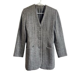 VINTAGE Wool Tweed Blazer